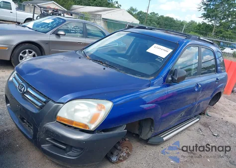 2008 Kia Sportage Lx V6 from USA, damaged, VIN KNDJF723787480740